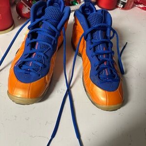 Women’s Orange and Blue Sneakers